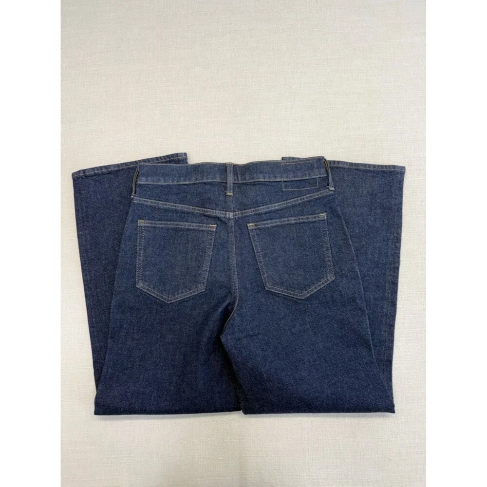 J. Crew 96 Slim Wide Dark Indigo Jeans